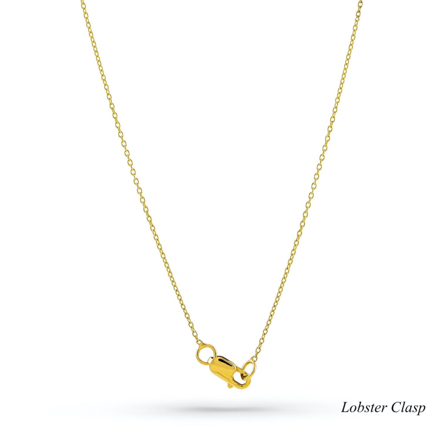 Baguette Diamond Heart Necklace
