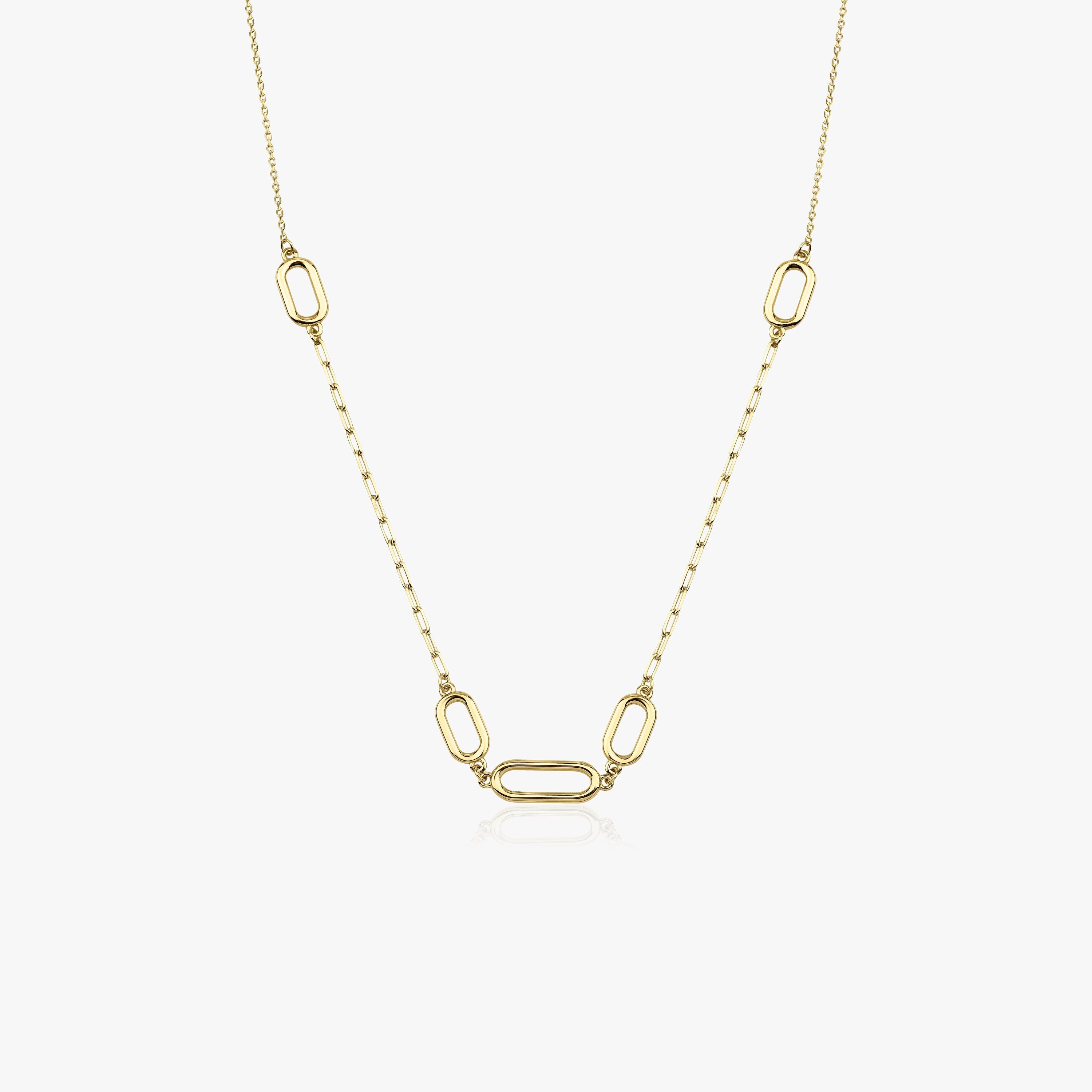 Modern Link Necklace