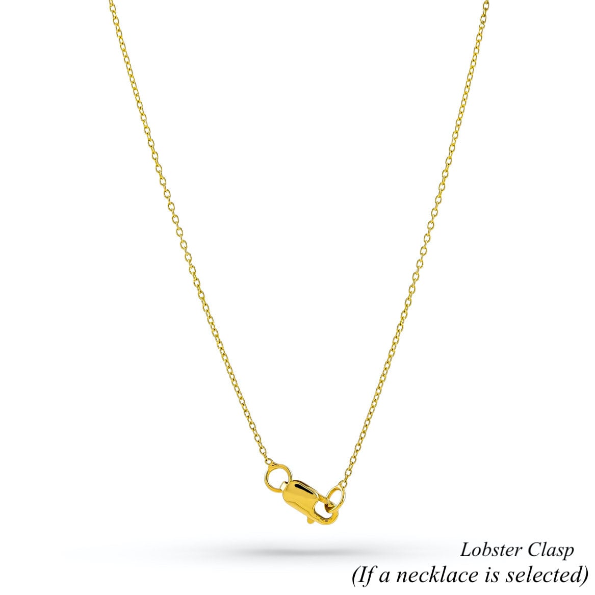 14K Gold Hamsa Pendant Necklace