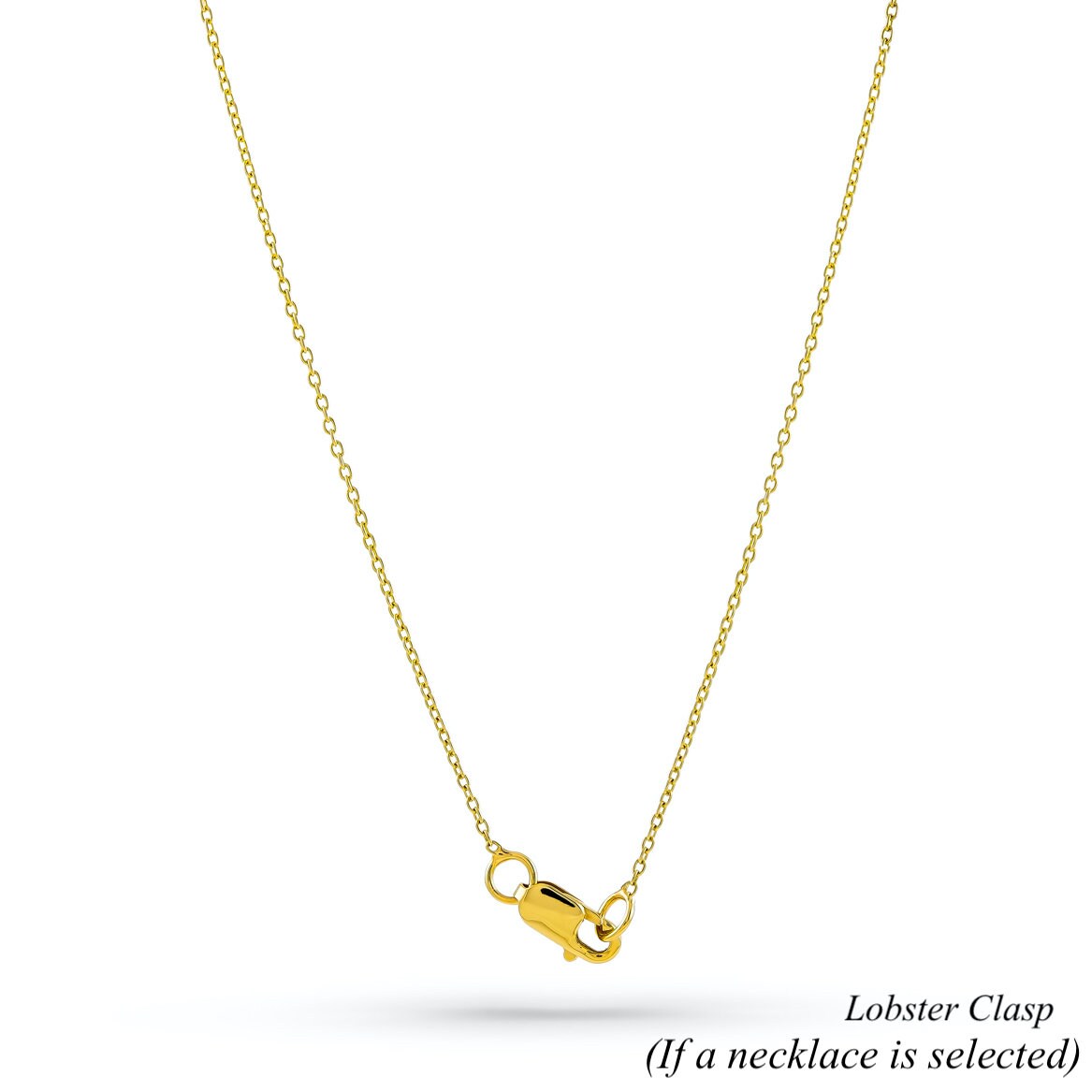 Diamond Open Clover Necklace / FORTUNA