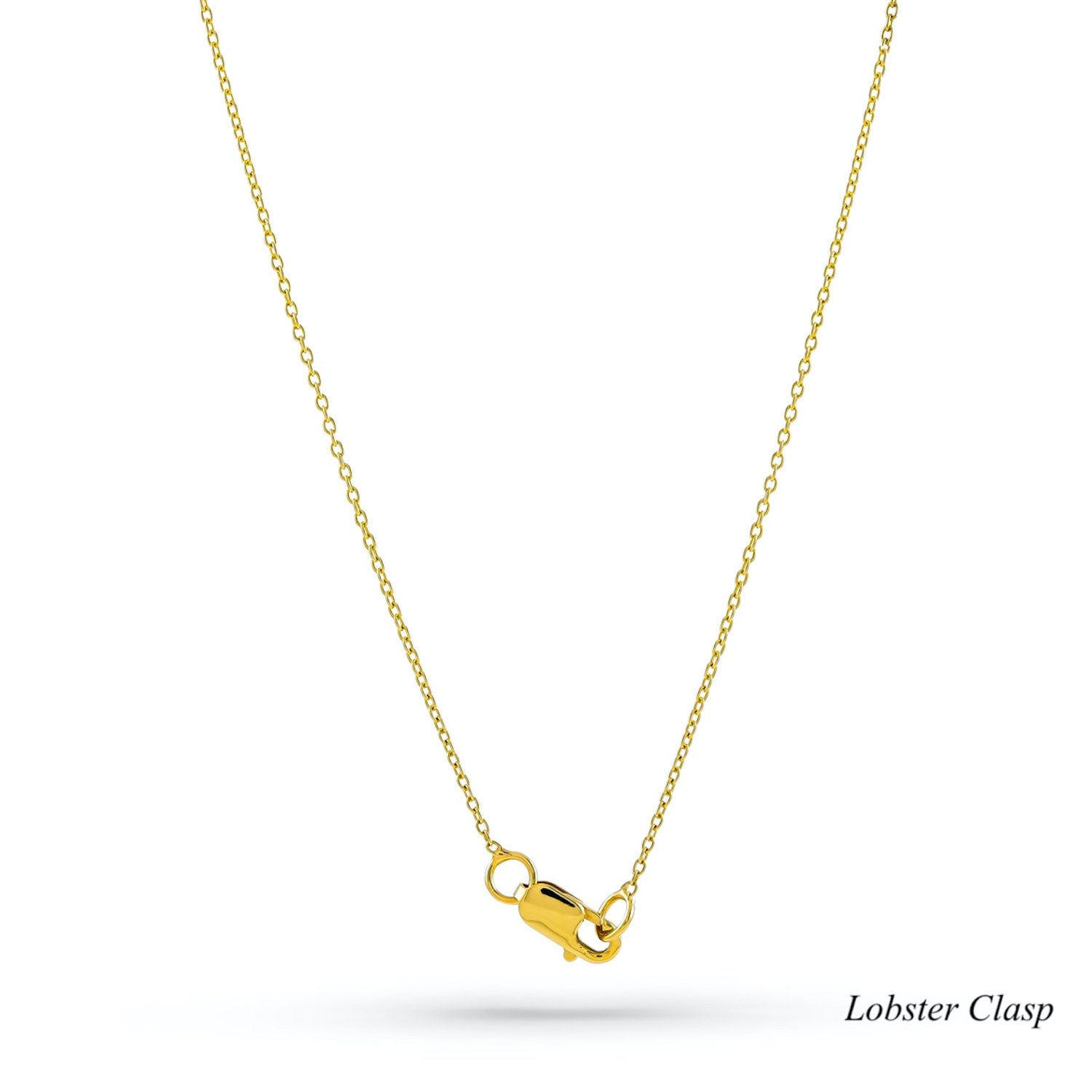 Mini Sea Turtle Necklace in 14K Gold