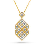 18K Gold Rose Gold Necklace - Crown Of Imperial Collection